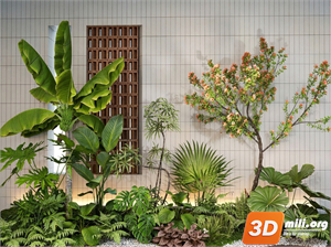 Mini Garden Skp Files 